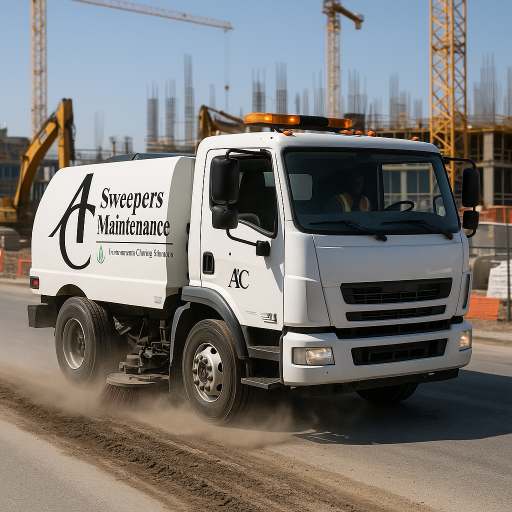 Construction Sweeping in Midtown Atlanta: 5 Benefits for Safer, Cleaner, and More Compliant Job Sites with AC Sweepers