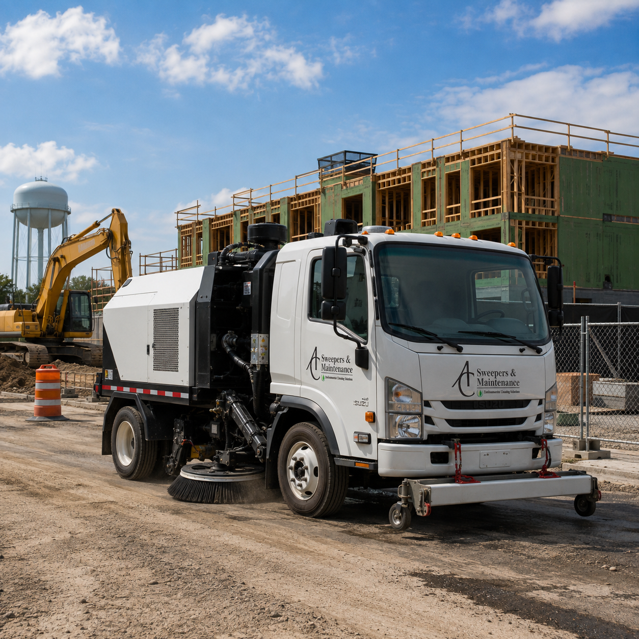 construction sweeping Marietta