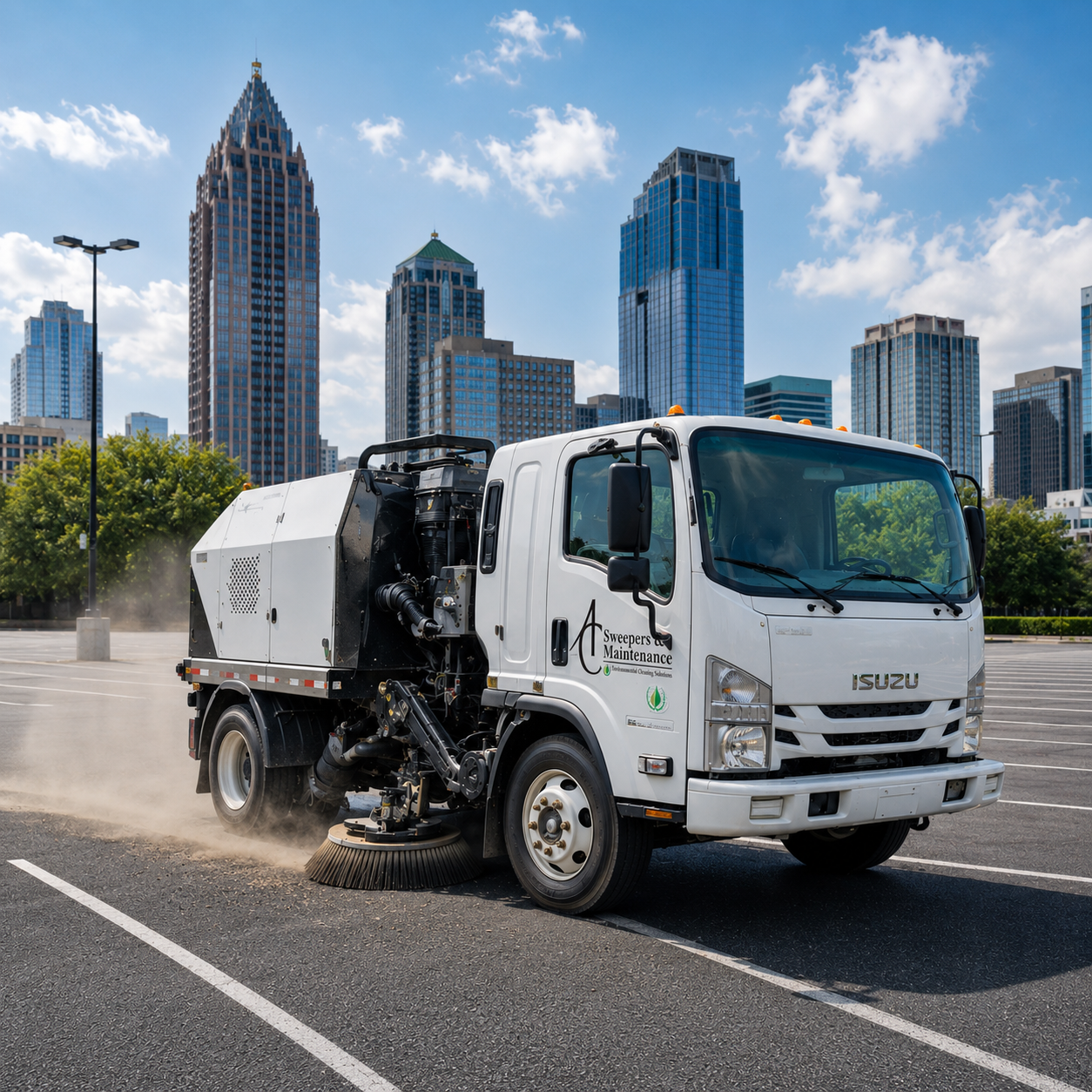 parking lot sweeping Atlanta